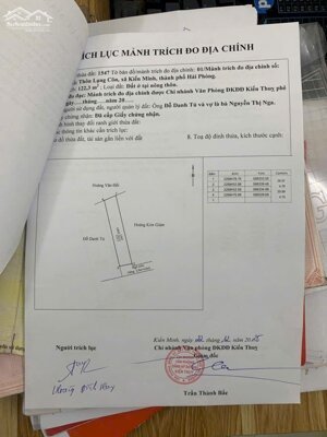 Bán đất Đông Phương - Kiến Thụy - Hải Phòng