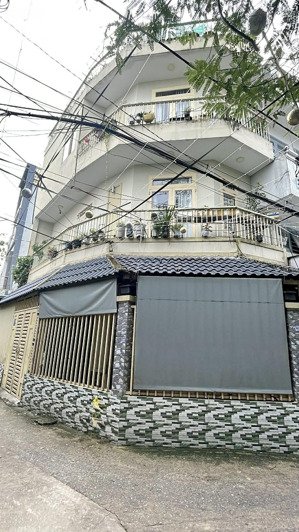 bán nhà lô góc 2 mặt hẻm xe hơi tân thới hiệp q12 shr 4 tầng, 5pn, giá 4,6 tỷ