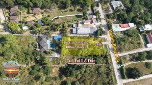 bán lô góc siêu phẩm 1532m2 mặt tiền đường búng gội. có sẵn 400m2 thổ cư, 3 căn bungalow, gần biển