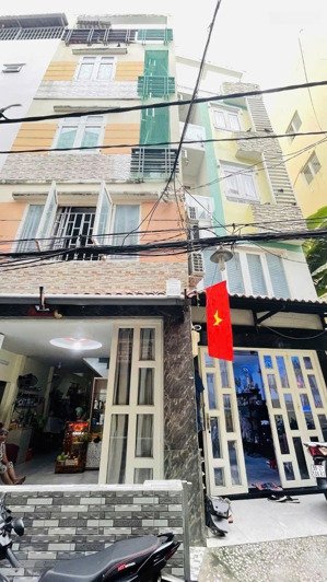 bán nhà hxh trần đình xu, q1 ngang 6.4m nở hậu nhà 5 tầng -12 chdv- tn 150tr/th giá 25.5 tỷ