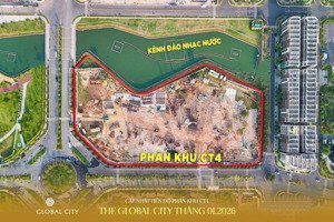 chính thức nhận booking phân khu ct4 the global city