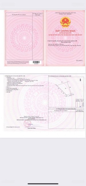 lô đất thổ cư toàn bộ 195m2, ấp 3 an phước, long thành gần trung tâm bán 14 triệu/m2, nở hậu