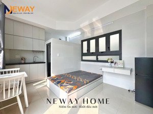 căn hộ studio mới - ban công - full nội thất - cạnh đầm sen