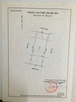 cc bán nhà 3 tầng kiểu biệt thự 19 phố liễu giai diện tích 121m2 mt 6,5m oto.