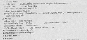 bán nhà- sổ hồng- ngay vòng xoay an lạc- bigc - aeon bình tân 3 tầng-42m2-sổ hồng- giảm giá 4.5t tl