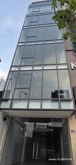 nhà mới xây cho thuê, mặt tiền đường tây thạnh (quận tân phú) tp. hcm. 7 tầng, nhận mặt bằng ngay.