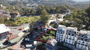 bán đất khách sạn 2 mặt tiền đống đa, đà lạt diện tích lớn 724m²