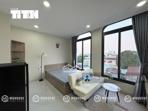 khai trương căn hộ studio mới 100%, full nội thất ngay chu văn an, bùi đình tuý