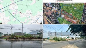 bình chánh mặt tiền hoàng phan thái đất ngang 6m 151m2 lô góc - ở gần ct long thành - bến lức - vđ3