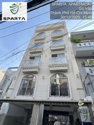 hạ giá chdv đang cho thuê 115tr/1 tháng, 5 tầng, 21 phòng của trục đường quang trung