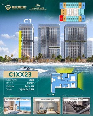 căn hộ view biển 2pn 66m² sun hạ long centre town mã c10223 hàng hiếm không mua tiếc