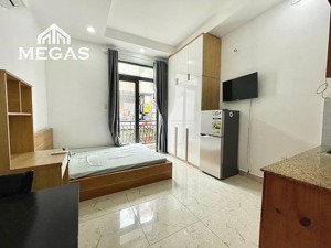 phòng balcony 35m2 - thang máy, an ninh, tiện nghi đủ cả - gần chợ bà chiểu, cầu bông