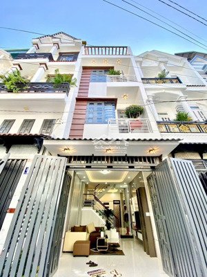 bán nhà 3 lầu,4p,hẻm ô tô đường ht13,hiệp thành q12. giá : 5,75 tỷ