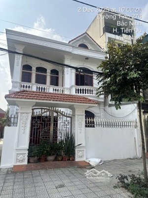 chính chủ bán biệt thự đối diện sun tiên du, 144m2, mặt tiền 8m, lô góc 3 mặt thoáng