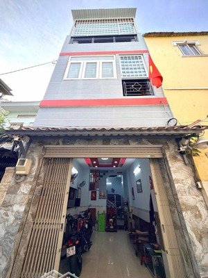 sơn kỳ - ngay đh công thương - tân phú - 4 tầng - hẻm thông - sát mặt tiền