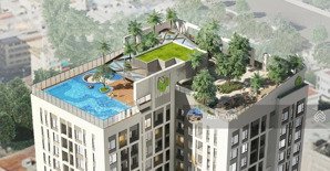 cho thuê căn hộ duplex chung cư newton residence phú nhuận, 1 trệt + lửng, 3pn, full, giá 45 triệu