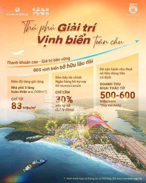 tôi bán lại căn nhà cạnh biển bãi dài view đại công viên biển cực đẹp tại carawolrd 
