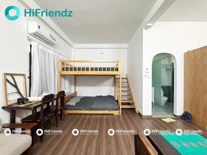 cho thuê căn hộ studio cửa sổ lớn full nt hẻm xe hơi, không chung chủ, nhận ngắn hạn gần hồ con rùa