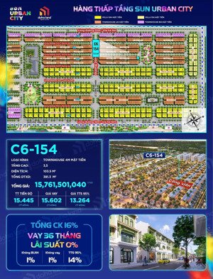 chỉ khoảng 4,5 tỷ sở hữu ngay căn góc vị trí siêu đẹp ngay tại sun urban city