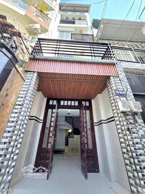 nhà đẹp thích quảng đức: 4 tầng- 5pn- sát mt - 6.95 tỷ còn thương lượng.