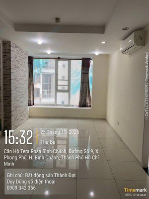cho thuê cc terra rosa, 6,5 triệu, 80m2, 2pn, 2wc, đông bắc, tây nam