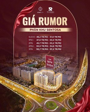 the sentosa tâm điểm đầu tư mới tại vinhomes starcity dự án: vinhomes star city
