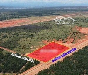 bán đất mặt tiền đường liên huyện hồng thái, bắc bình 5300m2 giá ib