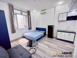 cho thuê căn hộ studio cửa sổ thoáng q4 gần đh luật, đh nguyễn tất thành, cầu ông lãnh, calmette