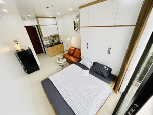 bán toà chdv thuỵ khuê gần đh nội vụ, ngõ thông kd, 60m2*7t tm 17pn kk, dt 1 tỷ/năm, pccc