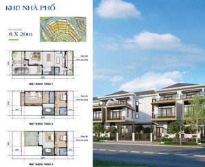 chủ bán gấp căn nhà phố tuyệt chủng 8x20-7,9tỷ bước chân là công viên nhà đúng ru-vị trí đúng chất