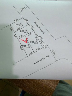 một lô duy nhất đường 10m tân thành mà giá chỉ 1ty5xx vị trí gần trường học , uỷ ban , chợ