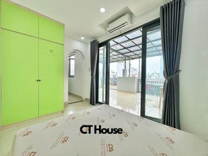 cho thuê ch 1pn 60m2 tách bếp, ban công lớn, full nt, thang máy, bảo vệ. chợ bà chiểu, chu văn an