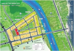 bán nhanh lô biệt thự 140m2 view công viên, trục đường thông, dự án green city, đà nẵng