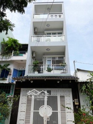 bán nhà siêu vị trí 2 mặt hẻm xe tải 10m, khu cư xá lam sơn - nguyễn oanh, 4x19m, đúc 4 tầng, 14 tỷ