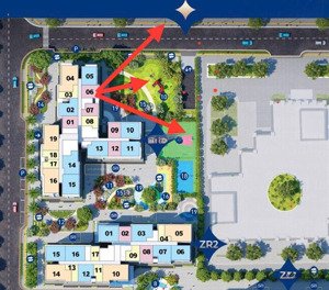 rẻ nhất zr3 căn 1pn 48m2 đông bắc, giá 3,3 tỷ, tt 2 năm