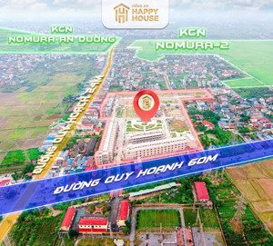 bán shophouse hồng an happy house, 65 triệu / m2, 70 m2, view đẹp