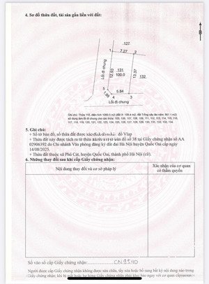 cần bán gấp lô góc 100m2 tại phú cát hoà lạc