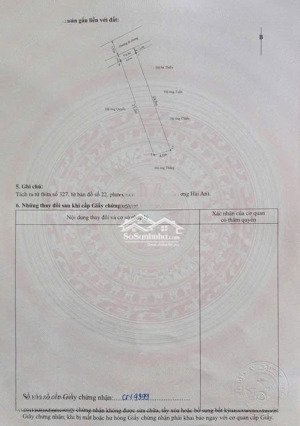 bán lô đất tuyến 2 cát vũ tràng cát đường nhựa 6m, ô tô đi lại thoải mái, đường thông cát vũ