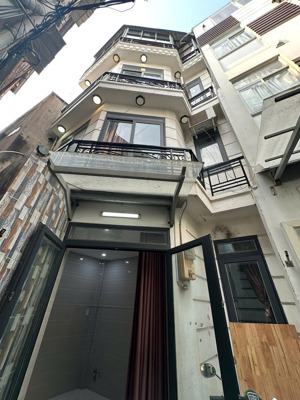 nhà 4 tầng btct nơ trang long, gần bà chiểu, cách mt chỉ 15m