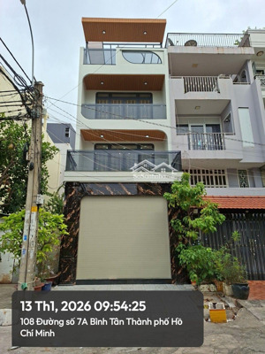 hiếm nhà đẹp đường 7a vip tên lửa - 5x19m 4 tầng thang máy chỉ 15,7 tỷ