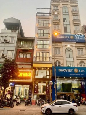 tòa nhà văn phòng 100m, 9 tqangf, mt 6m phố nguyễn ngọc nại-thanh xuân. kinh doanh sầm uất.