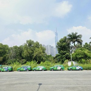 150tr/m2 lô đất 2 mặt tiền đường số khu compound đường trần não view pháo hoa lm81. ctxd hầm 6 tầng