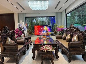 bán căn biệt thự vip view vườn hoa kđt hud trầu cau, tp bắc ninh. dt 240m2, diện tích sàn 362m2