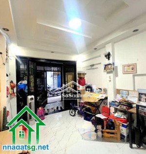 chỉ 6,1 tỷ nhà trung tâm p.4 tân bình khu hiếm nhà bán - nở hậu 6m gần mặt tiền 3 pn 2 wc