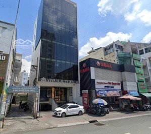 siêu phẩm tòa nhà 38 tỷ! bán nhà mặt tiền trường sơn, quận 10 - 5x25m hầm 8 tầng - hđt 150 triệu