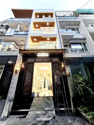 tuấn hailongreal nhà 4 tầng mới full nội thất xe hơi qua lại 6,95 tỷ huỳnh tấn phát gần phú mỹ hưng