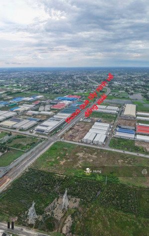 bán đất xưởng kcn đức hòa đông, tiếp giáp vòng xoay kết nối vành đai 3