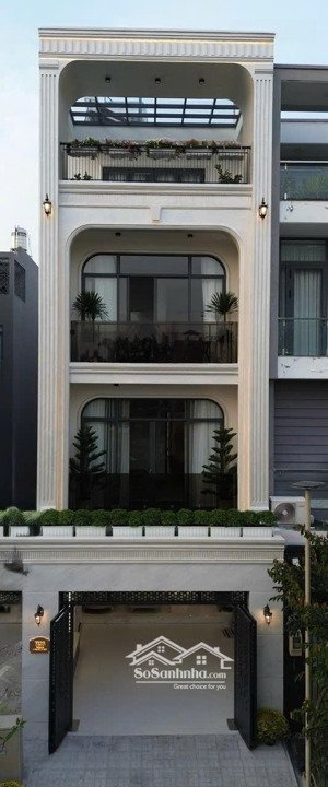 bán nhà mặt tiền quận 7 - p.phú mỹ - 4pn - tổng dt sd 360 m2 - có thang máy