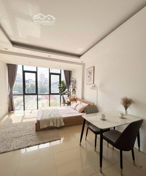 cho thuê căn hộ mặt phố khương thượng, đống đa full kính, siêu đẹp, bãi ô tô cạnh nhà