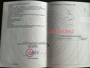 bán đất nền 96,5m chính chủ tt. rừng thông, đông sơn, thanh hoá